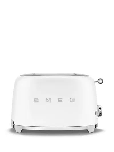 Smeg Steel Toaster In White