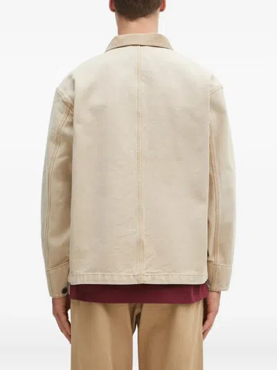 A Bathing Ape Corduroy-collar Jacket In Neutral