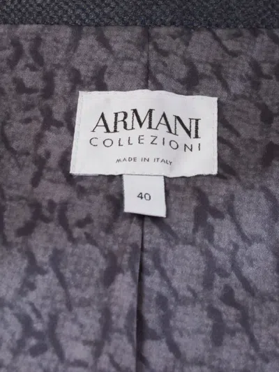 Pre-owned Armani Vintage  Virgin-wool Blazer