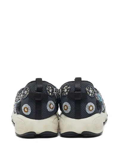 Pre-owned Dior 2014 Fusion Sneakers In Gray