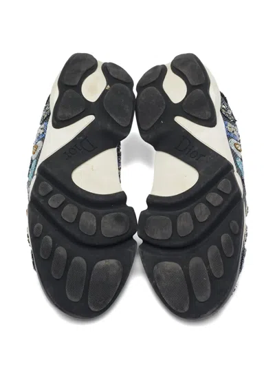 Pre-owned Dior 2014 Fusion Sneakers In Gray