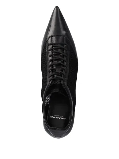 Vagabond 47mm Lykke Pointed-toe Mesh Pumps In Black