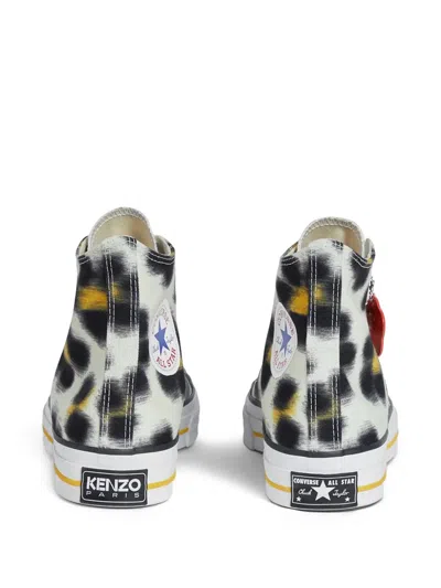 Kenzo X Converse Chuck 70 High-top Sneakers In Animal Print