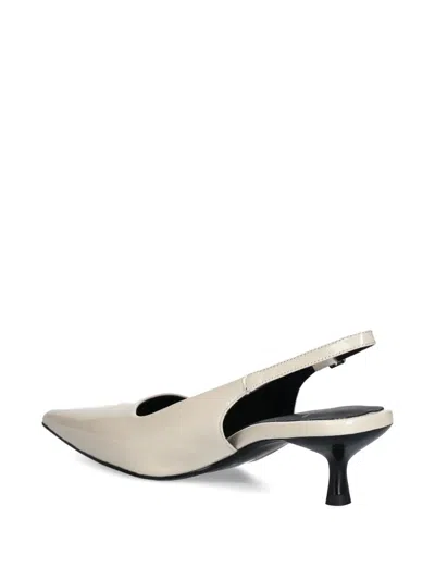 Vagabond 47mm Lykke Slingback Pointed-toe Pumps In Neutral