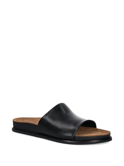 Vagabond Effie Leather Open-toe Sandals In Black