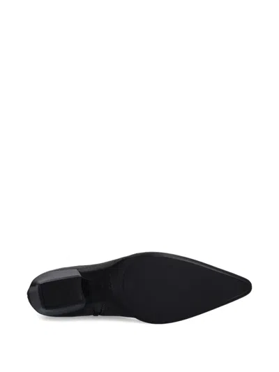Vagabond 40mm Cassie Pointed-toe Zip Boots In Black