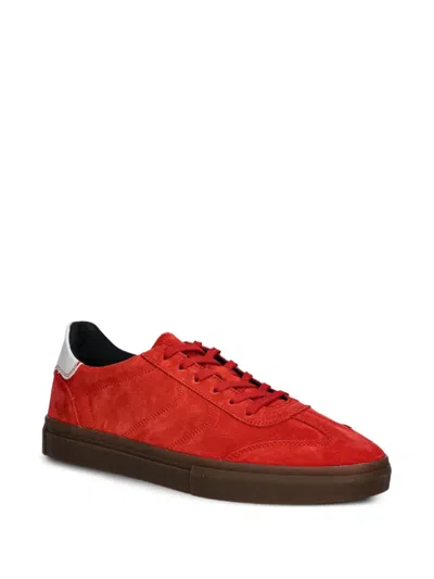 Vagabond Cody Suede Lace-up Sneakers In Red