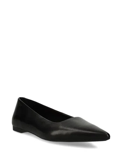 Vagabond Hermine Pointed-toe Leather Ballet Flats