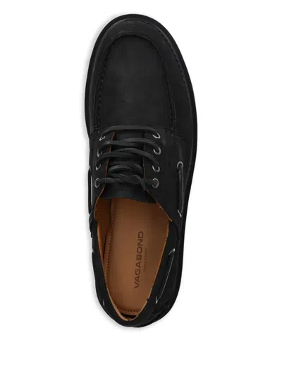 Vagabond Leather Boat Shoes
