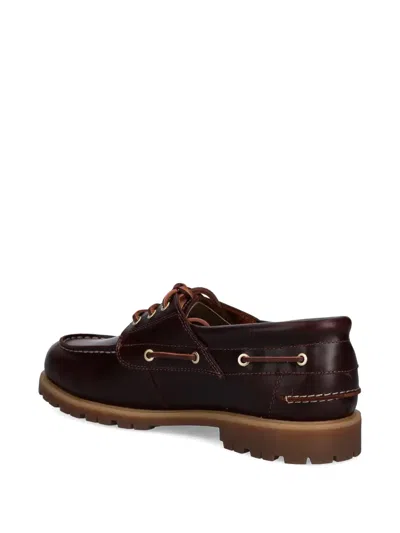 Vagabond Joslyn Leather Boat Shoes In Brown