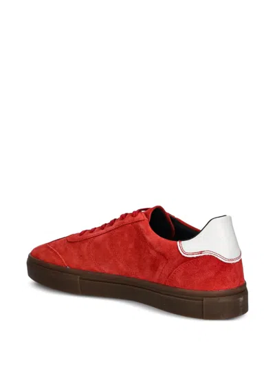Vagabond Cody Suede Lace-up Sneakers In Red