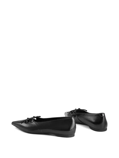 Vagabond Hermine Pointed-toe Ballet Flats In Black