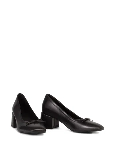 Vagabond 55mm Adison Block-heel Bow Pumps