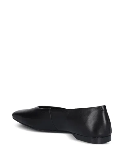 Vagabond Delia Square-toe Ballet Flats In Black