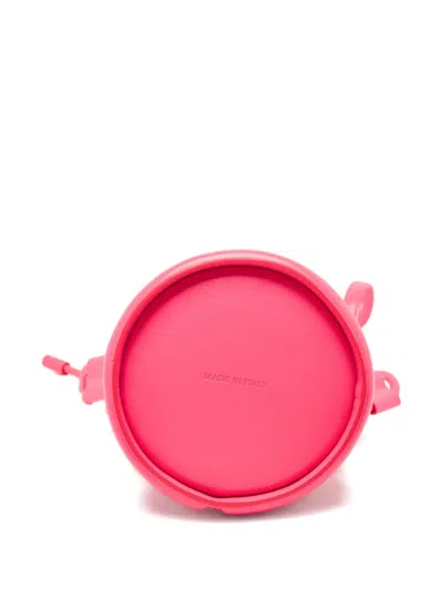 Pre-owned Alexander Mcqueen The Curve Bucket Bag In Pink