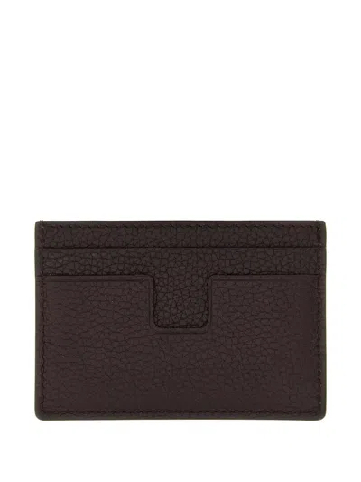 Tom Ford Logo Leather Cardholder