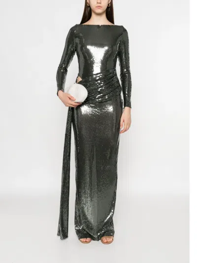 Alex Perry Sequin-embellished Maxi Dress