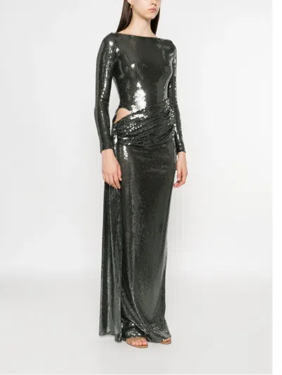 Alex Perry Sequin-embellished Maxi Dress
