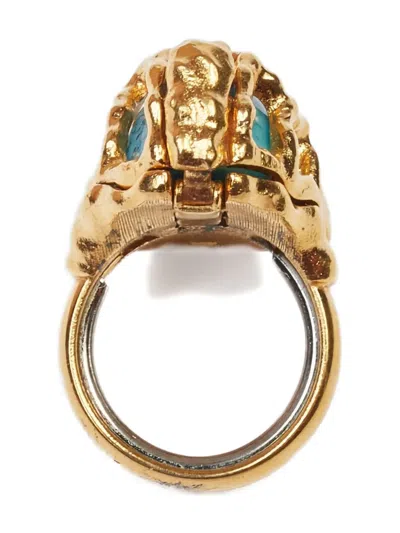 Pre-owned Trifari Vintage  1970s Multi-stone Ring