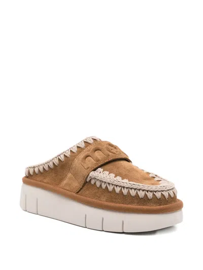 Mou Bounce Double-face Sheepskin Clog