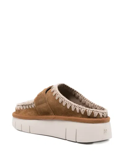 Mou Bounce Double-face Sheepskin Clog