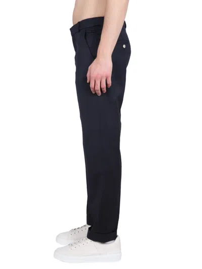 Balmain Men's Straight Leg Pants In Blue