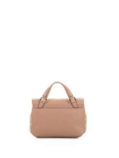 Zanellato Postina Daily Baby Leather Handbag With Shoulder Strap