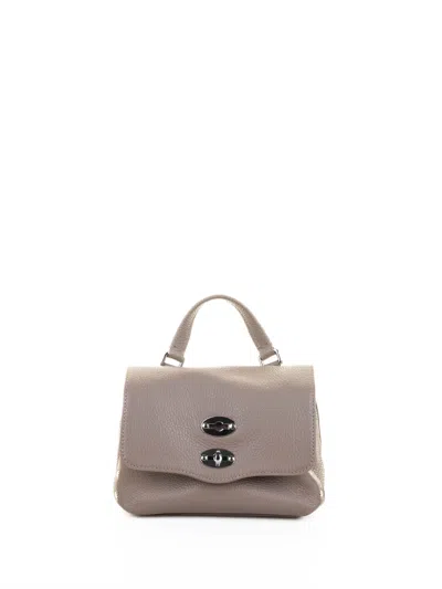Zanellato Postina Daily Baby Leather Handbag With Shoulder Strap