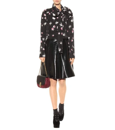 Shop Marc Jacobs Printed Blouse In Black