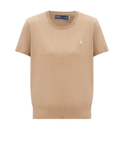 Polo Ralph Lauren T-shirts And Polos In Neutral