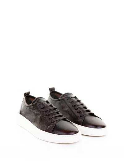 Barrett Brown Leather Sneaker