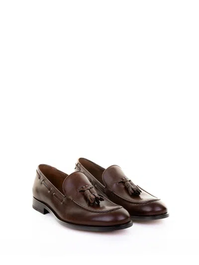 Fratelli Rossetti Flli Lipsticks Leather Moccasin With Nappine In Multi