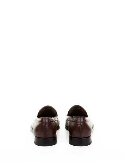 Fratelli Rossetti Flli Lipsticks Leather Moccasin With Nappine In Multi