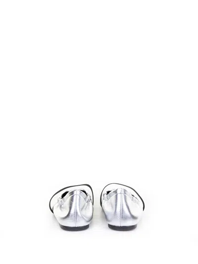 Vic Matie Flat Shoes Silver