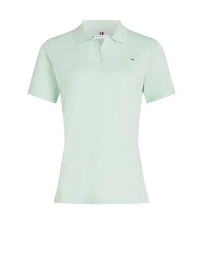 Tommy Hilfiger Regenerative Cotton Blend T-shirt In Green
