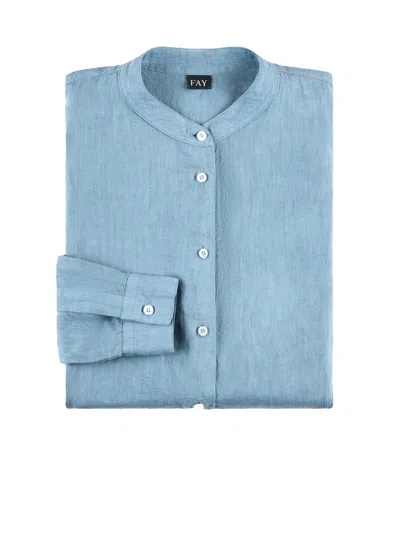 Fay Shirts In Blue