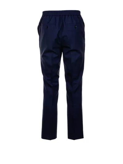 Ami Alexandre Mattiussi Ami Trousers Blue In Blue