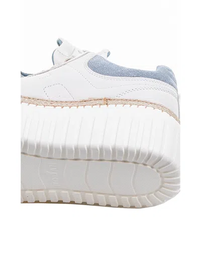 Hogan H-stripes Sneaker In Nappa And Suede