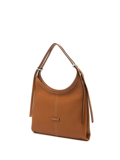 Gianni Chiarini Norma Hammered Leather Shoulder Bag
