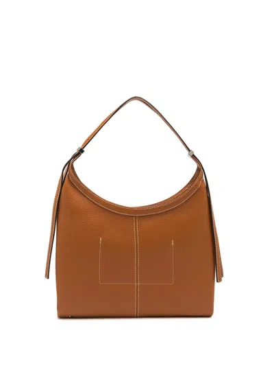 Gianni Chiarini Norma Hammered Leather Shoulder Bag