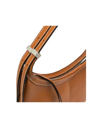 Gianni Chiarini Norma Hammered Leather Shoulder Bag