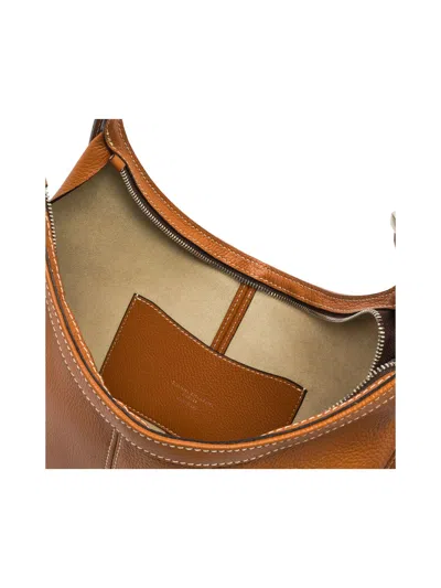 Gianni Chiarini Norma Hammered Leather Shoulder Bag