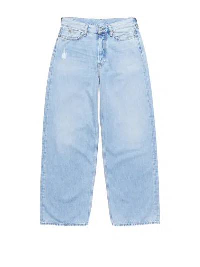 Acne Studios Acne Trousers Blue In Blue