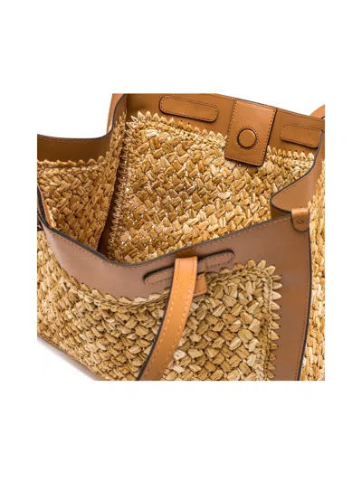 Gianni Chiarini Marcella Refined Leather Handbag With Woven Texture