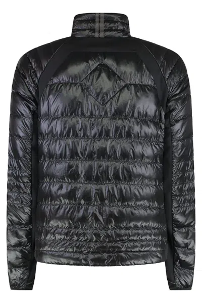 Canada Goose Hybrid Full Zip Down Jacket In Black