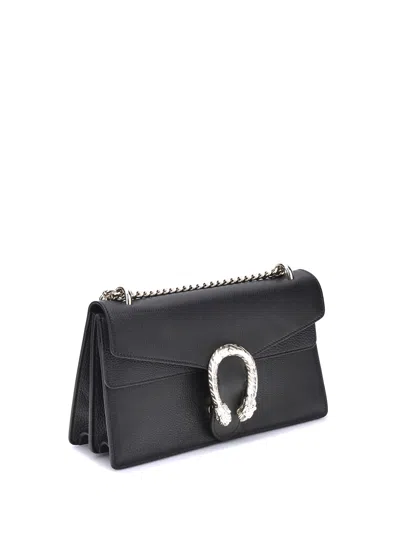 Gucci Women Dionysus Medium Shoulder Bag In Black