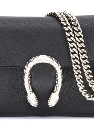 Gucci Women Dionysus Medium Shoulder Bag In Black