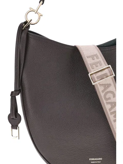 Ferragamo Medium Calfskin Shoulder Bag