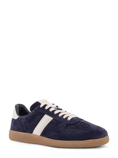 Tom Ford Low-top Suede Sneakers In Blue