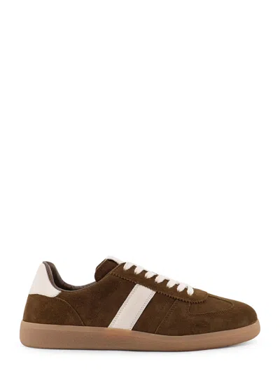 Tom Ford Men Suede Archer Sneakers In Brown